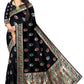 Timeless Black Colour  Paithani – Jacquard Silk Saree