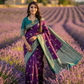 Woven, Embellished Jacquard Saree