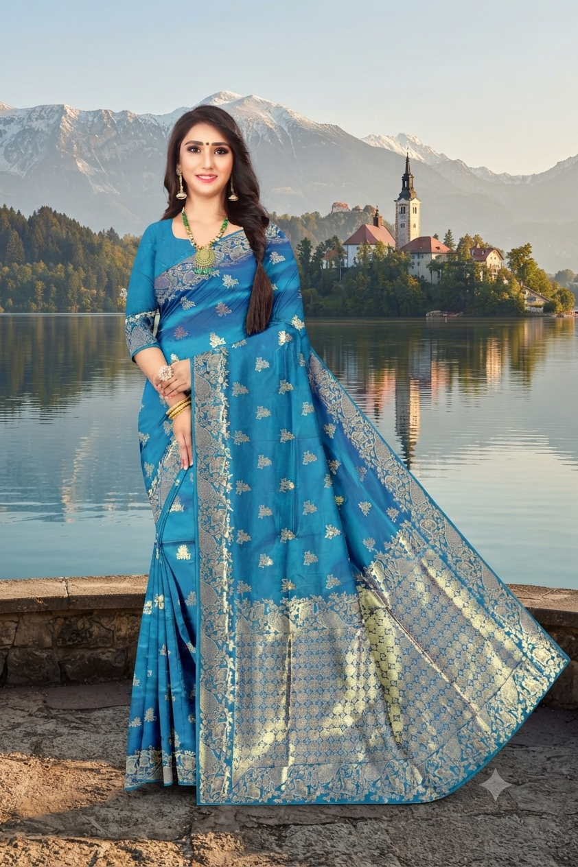 Wedding Special Rich Jacquard Saree
