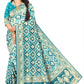 Royal Organza Bandhani Jacquard Saree with Designer Pallu