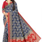 Women's Wedding Bandhani Collection Jacquard Silk Saree