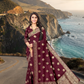 Heritage Jacquard Viscose Weaving Saree for Festive Collection
