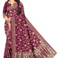 Silken Jacquard Viscose Satin  Weave – Statement Fabric