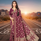 Silken Jacquard Viscose Satin  Weave – Statement Fabric