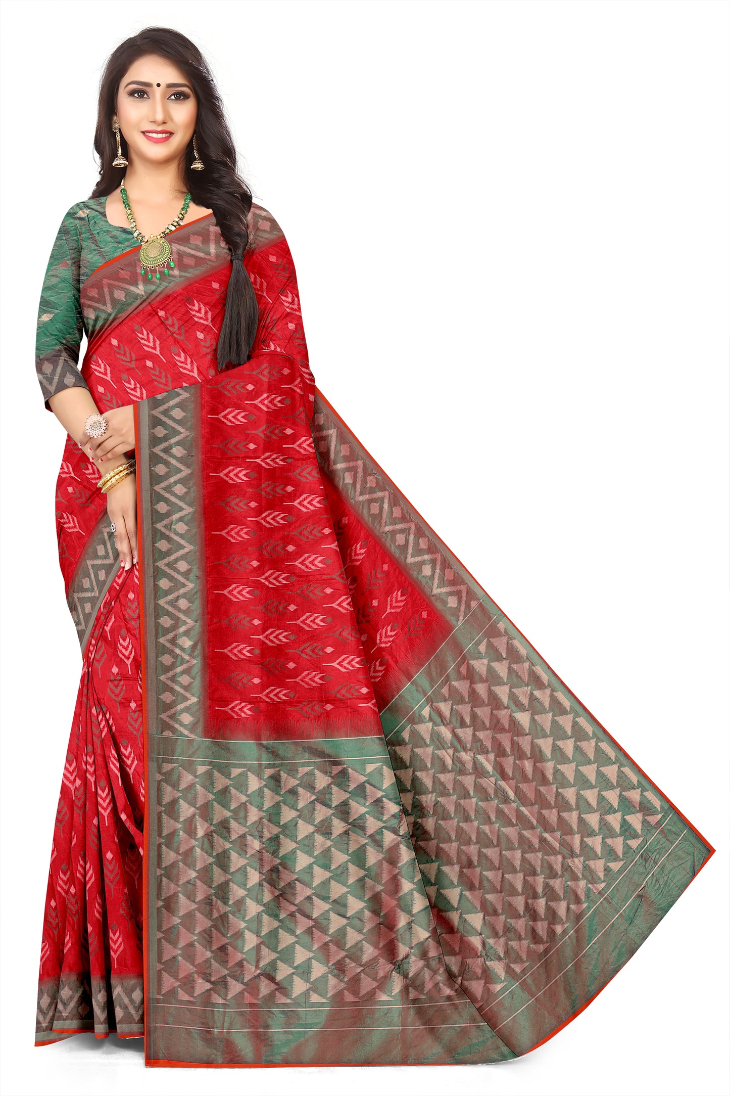 Pochampally Silk Saree – Royal Weave, Rich Legacy