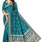 Exquisite Banarasi Style Jacquard Saree for Festive & Wedding Occasion