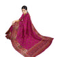 Pashmina Rani Viscose Jacquard Saree with Heavy Meenakari Work