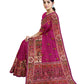 Pashmina Rani Viscose Jacquard Saree with Heavy Meenakari Work