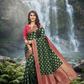 Classic Banarasi Inspired  Organza Jacquard Saree for Women