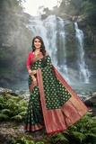 Classic Banarasi Inspired  Organza Jacquard Saree for Women