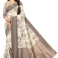 Designer Digital Print with Jacquard Woven Saree | Luxury Collection