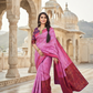 South Indian Jacquard Saree with Traditional Woven Design – Ethnic Wear