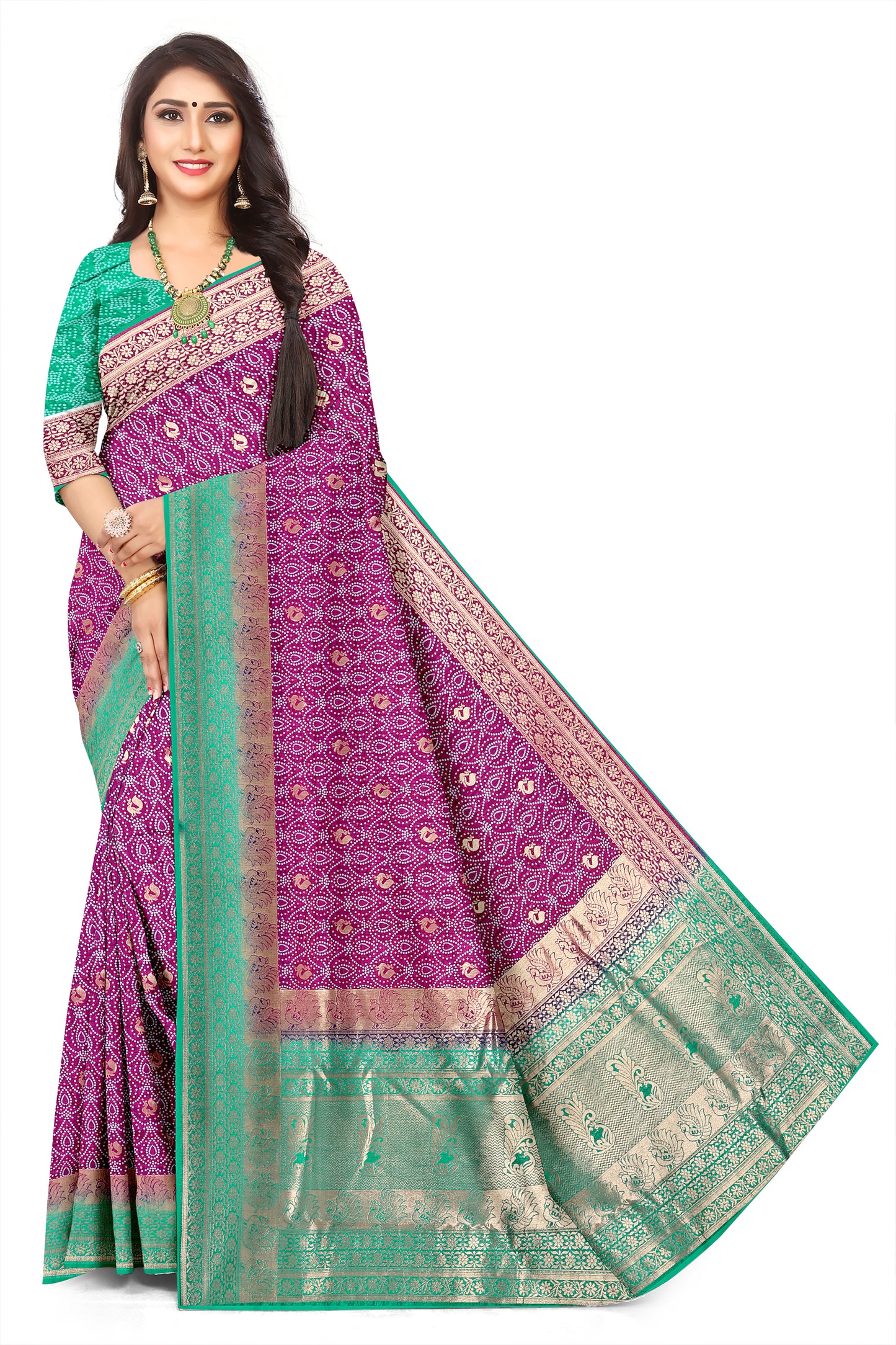 Bandhej Saree – Gujarati Ethnic Heritage