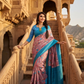 Premium Digital Floral Print Jacquard Saree with Rich Pallu