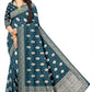 Glossy Satin Saree – Modern Ethnic Wear