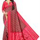 Geometric Ikat Pochampally South Indian  Saree – Ethnic Wear