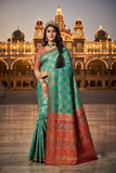 Stylish Premium Patoda Jacquard Saree with Rich Finish