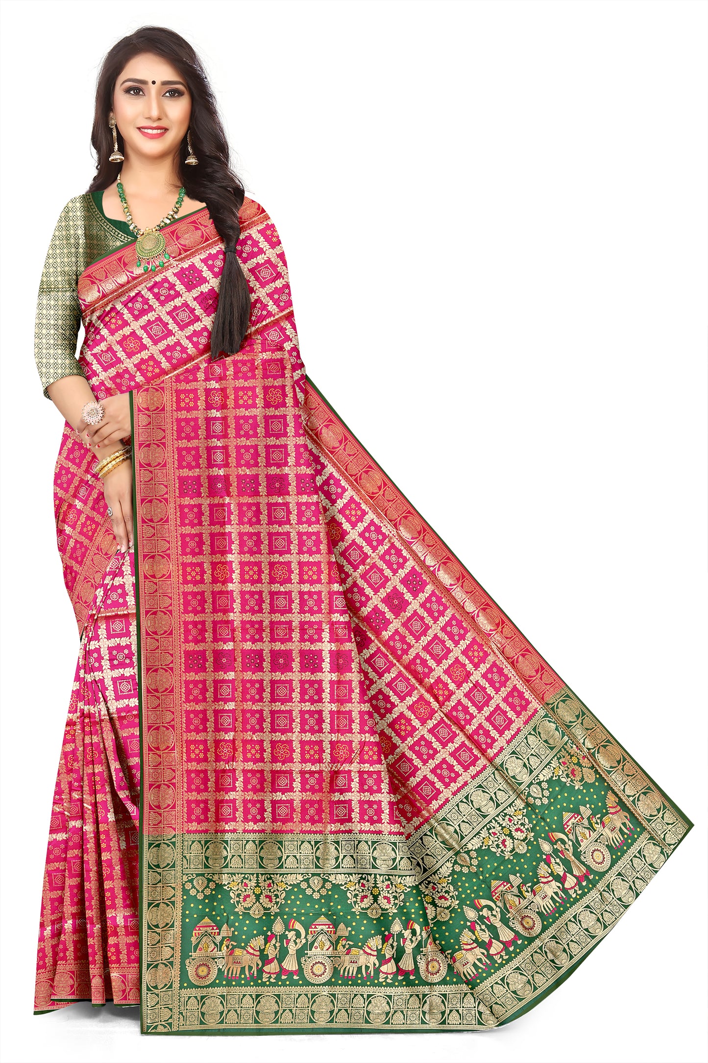Signature Patoda Banarasi  Jacquard Collection Saree