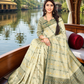 Rich Woven Pista Dark Green Banarasi Silk Saree