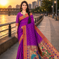 "The Soul of Maharashtra Woven in Golden Threads — Paithani"