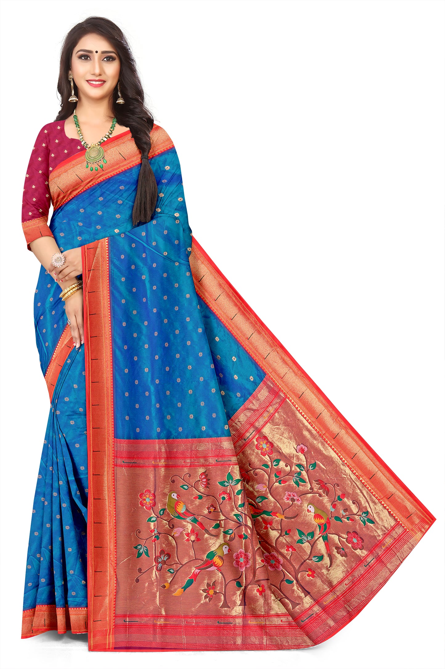 "Centuries of Story, Draped in a Single Saree — Paithani"